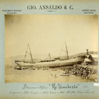 Gio. Ansaldo & C. - varo del piroscafo misto Re Umberto